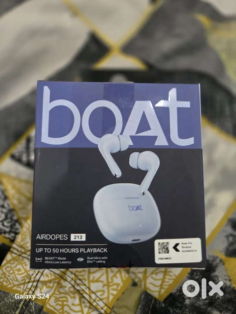 Boat Airdopes 213 unpacked brand new