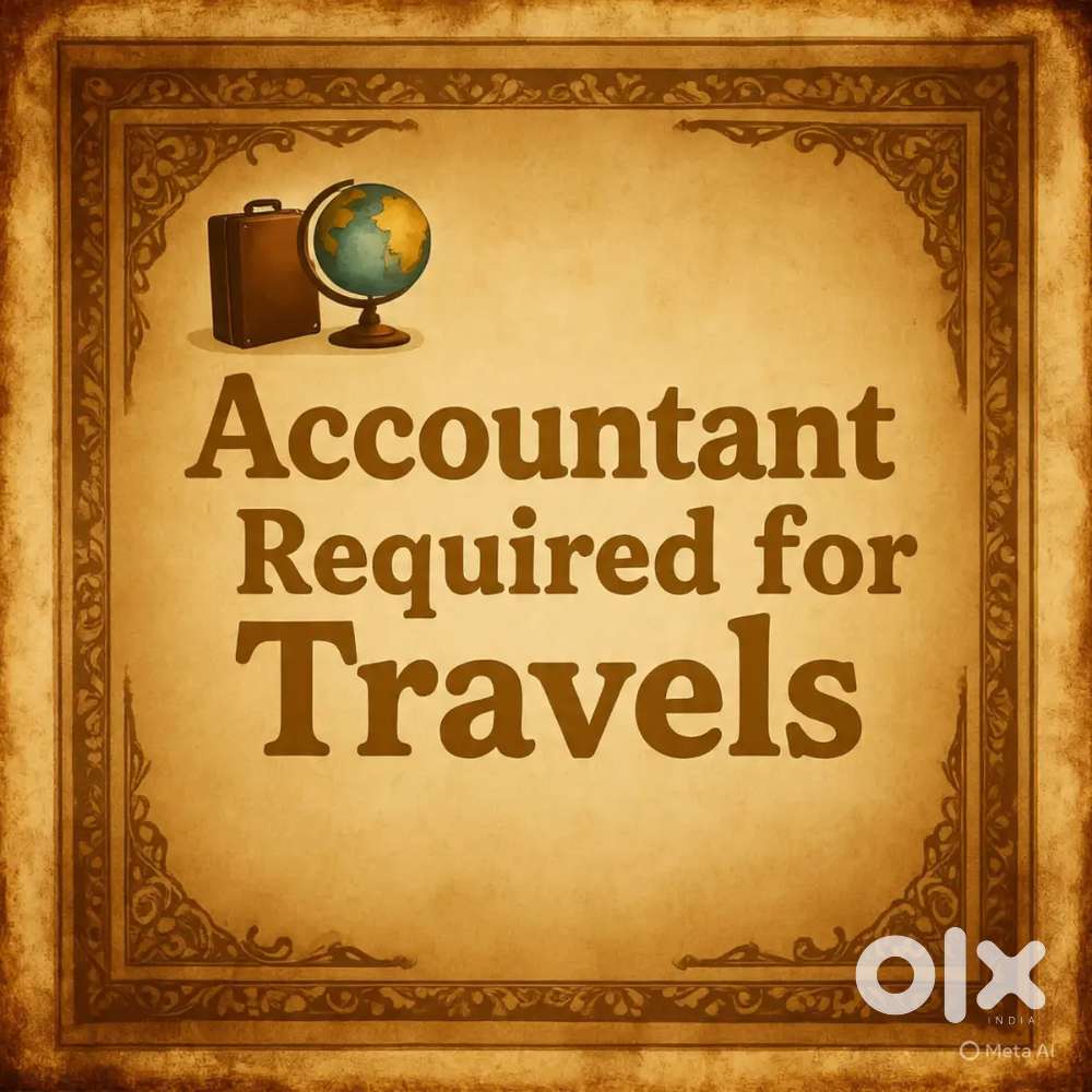 Accountant with Tally experience required for Travels