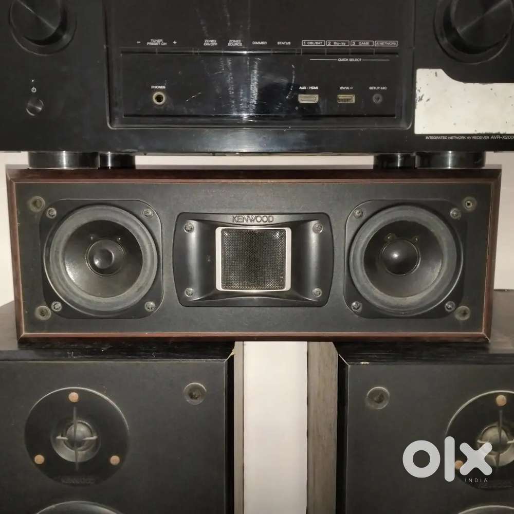 Denon avr & Kenwood tower speaker