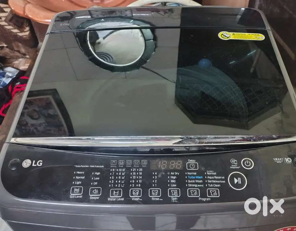 LG 8 kg Top Load Fully Automatic Washing Machine - Excellent Cond.