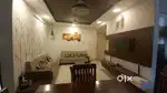 2bhk semi furnished flat good location .