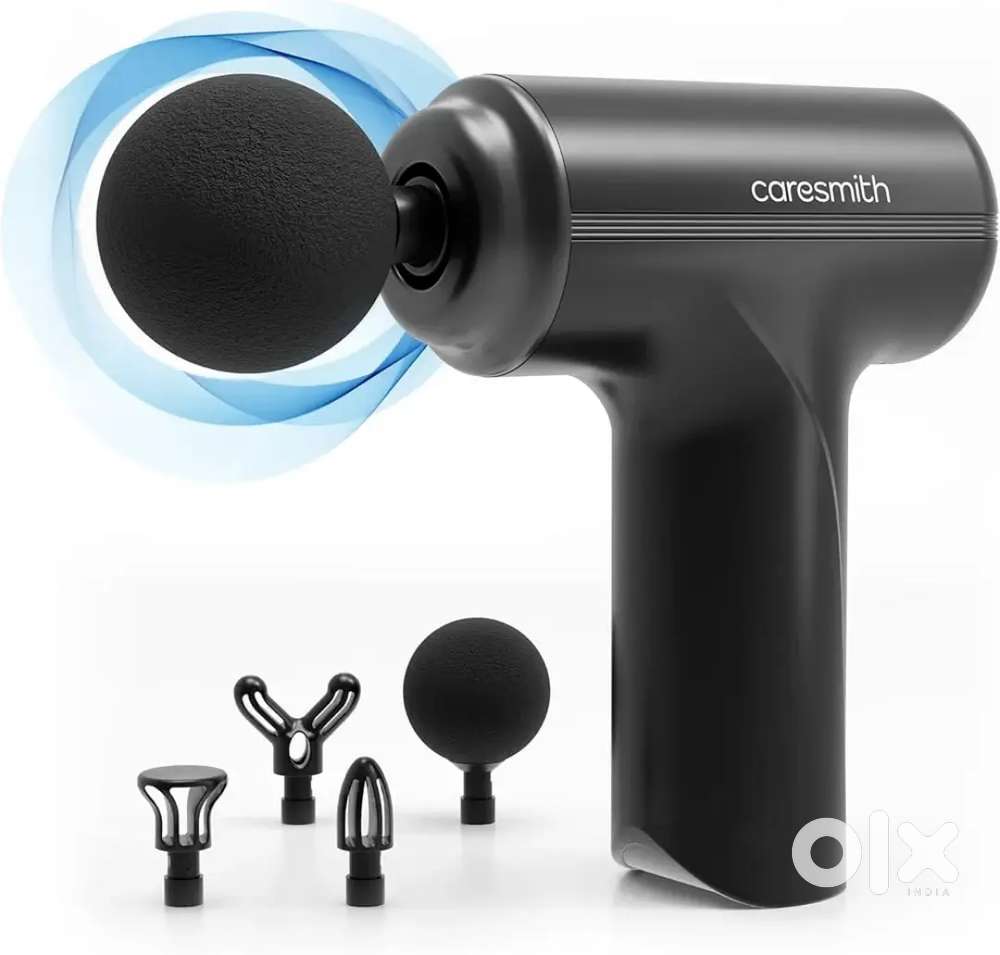 Caresmith Body Massager for Pain Relief with 4 Heads for full body