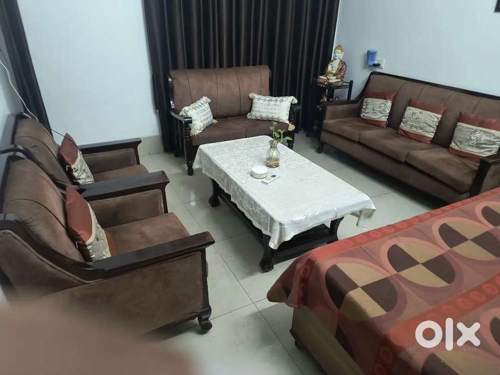 Sofa with table
