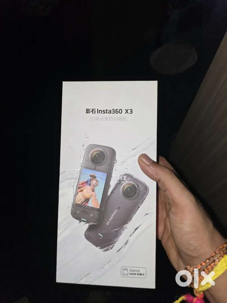 Insta360 X3 with Full Kit & Accessories (Excellent Condition)