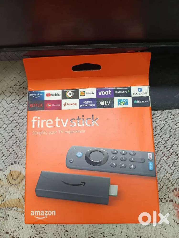 LG TV along with fire tv stick