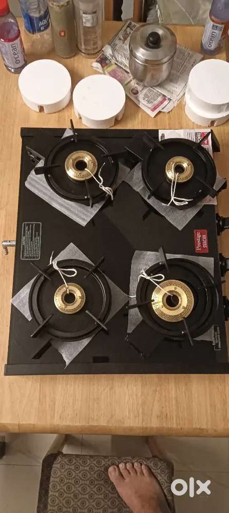Prestige svachh glass top gas stove