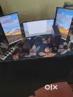 Lenovo workstation think centre p330  3 screen trading setup