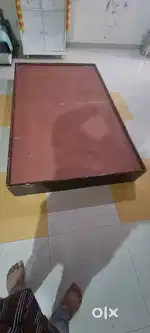 Luxury bed for sell 4feet by 6.5 feet 12 inch luxury mattress