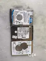 Hard disks available internal and external 1TB & 500GB