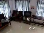 1bhk furnished groundfloor for rent,also for 1 month ,bus route near.