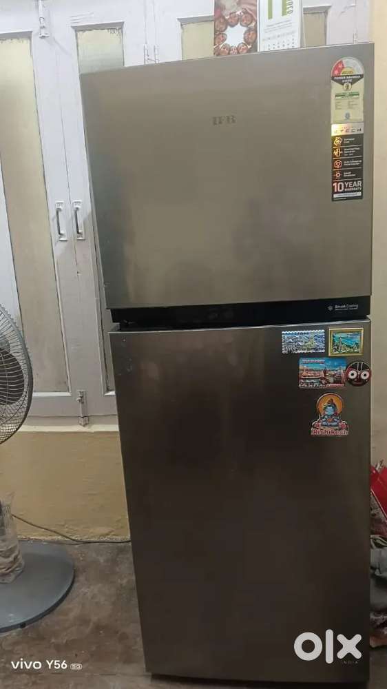 Double door fridge available for sale