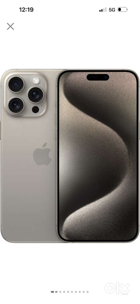 Iphon 15 pro max argent sell