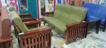 Unique model solid teakwood sofa set 3+1+1