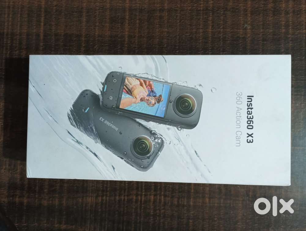 Insta 360X3 degree cum action camera