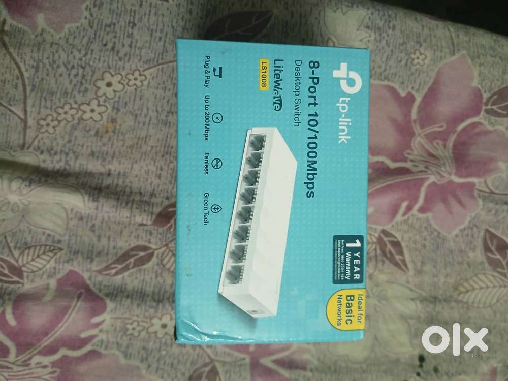 TP Link 8-port 10/100 mbps desktop switch
