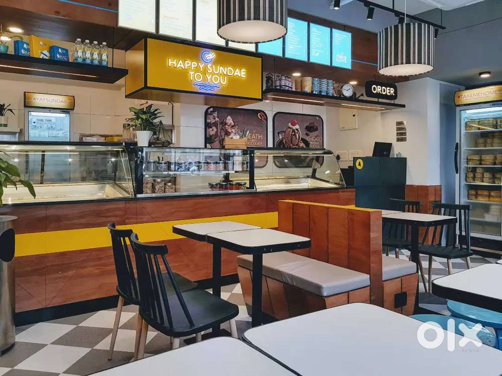 Staff for polar bear ice cream in banjara hills