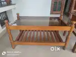 Teak wood Teypoy and chair