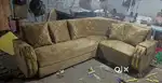NEW GOOD LOOKING L TYPE SOFA WITH PILLOW AVAILABLE AT ZAM ZAM FURNITUR