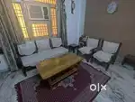 Sofa set with center table