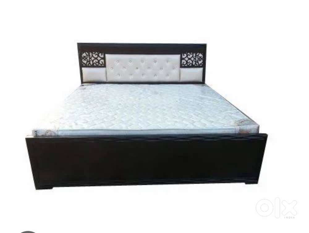 Wednesday sale buy new double bed with box -6990/-