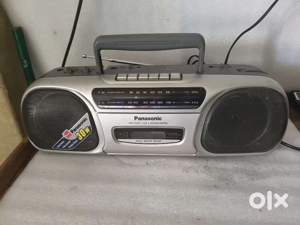 National panasonic tape recorder fm radio