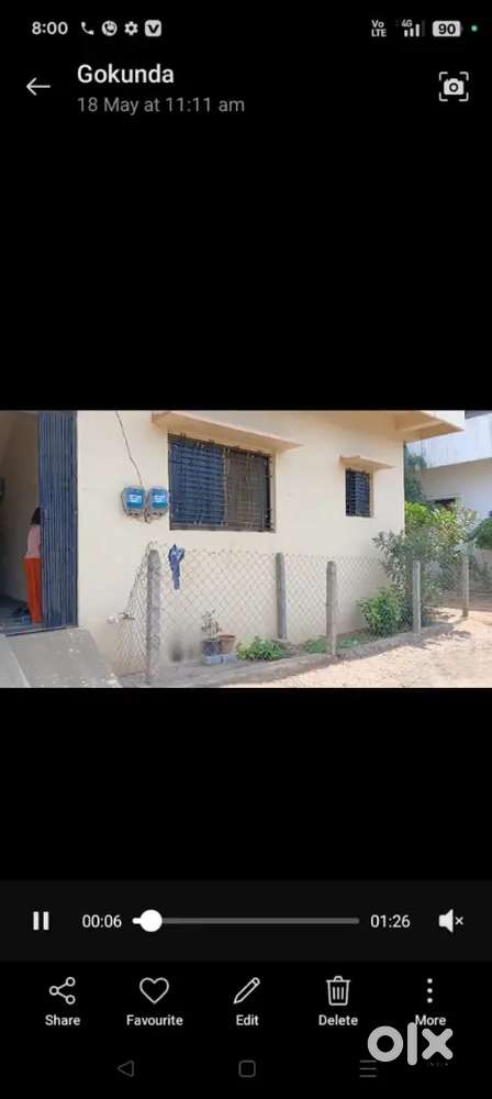 घर विकणे आहे, मेन रोड वरून फक्त 70 मीटर अंतरावर, गोकुदा, किनवट