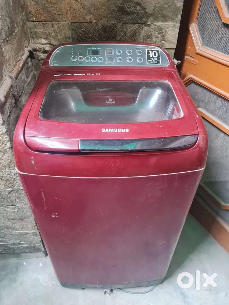 Washing machine fully automatic 7.5 KG samsung proper working