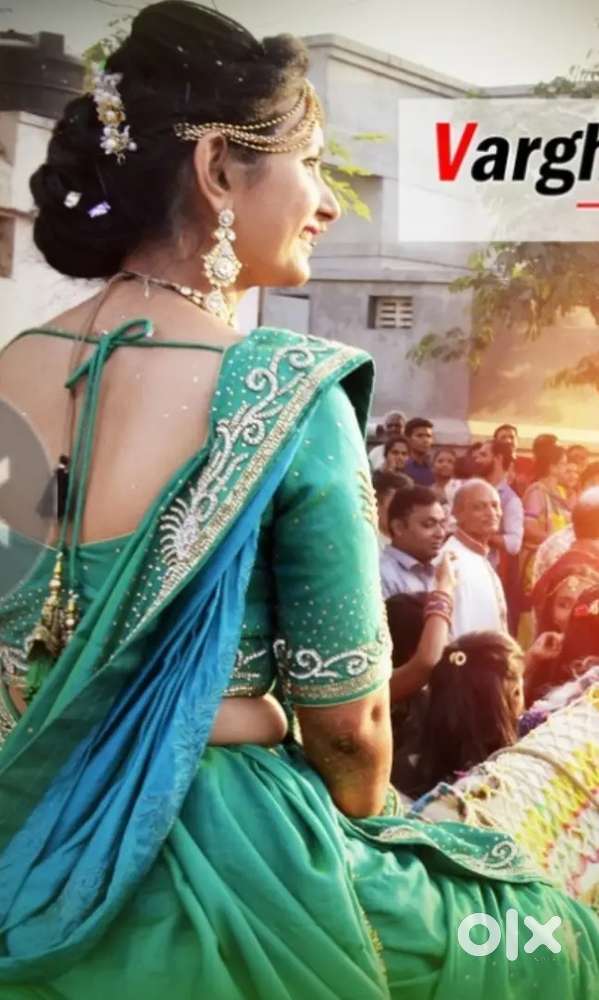 Saree with heavy work