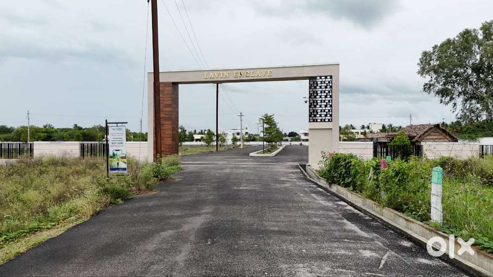 DTCP APPROVED PLOTS AND VILLAS FOR SALE NEAR BY IDIKARAI MAIN ROAD