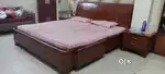 Bed, AIr conditioner (AC) Wardrobe, Almirah, Dressing Unit