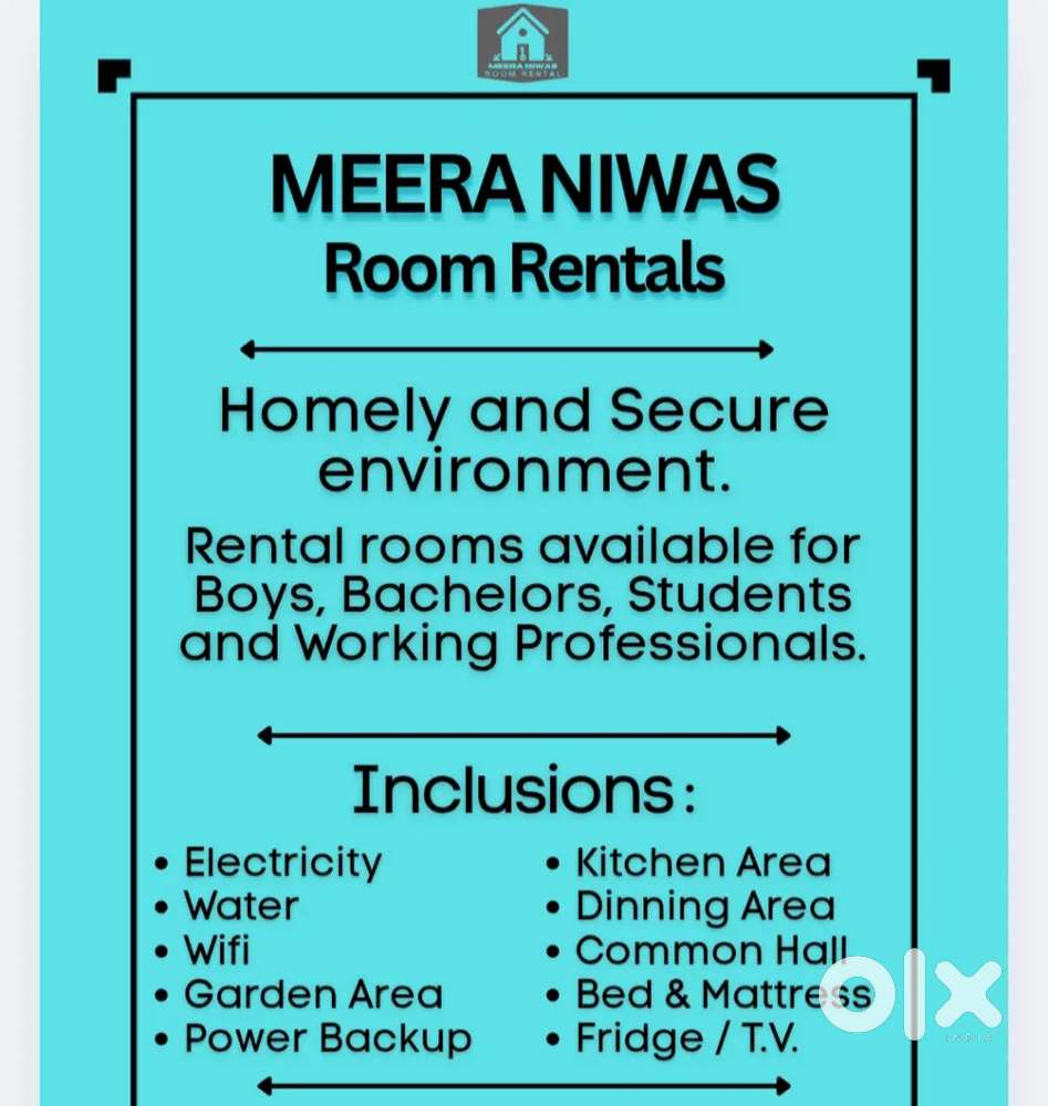 Rooms Available (किराए पे कमरे उपलब्ध)