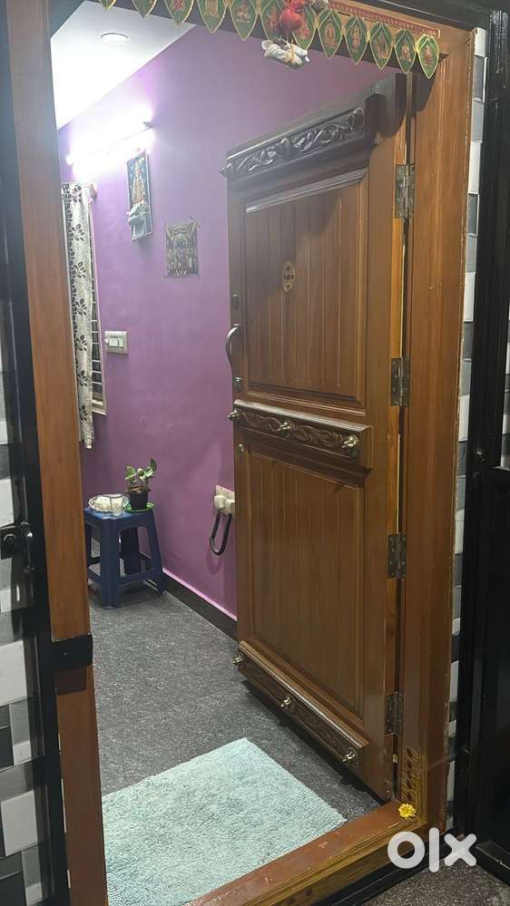 New 2 BHK house for rent semi furnished house Seegahalli main road