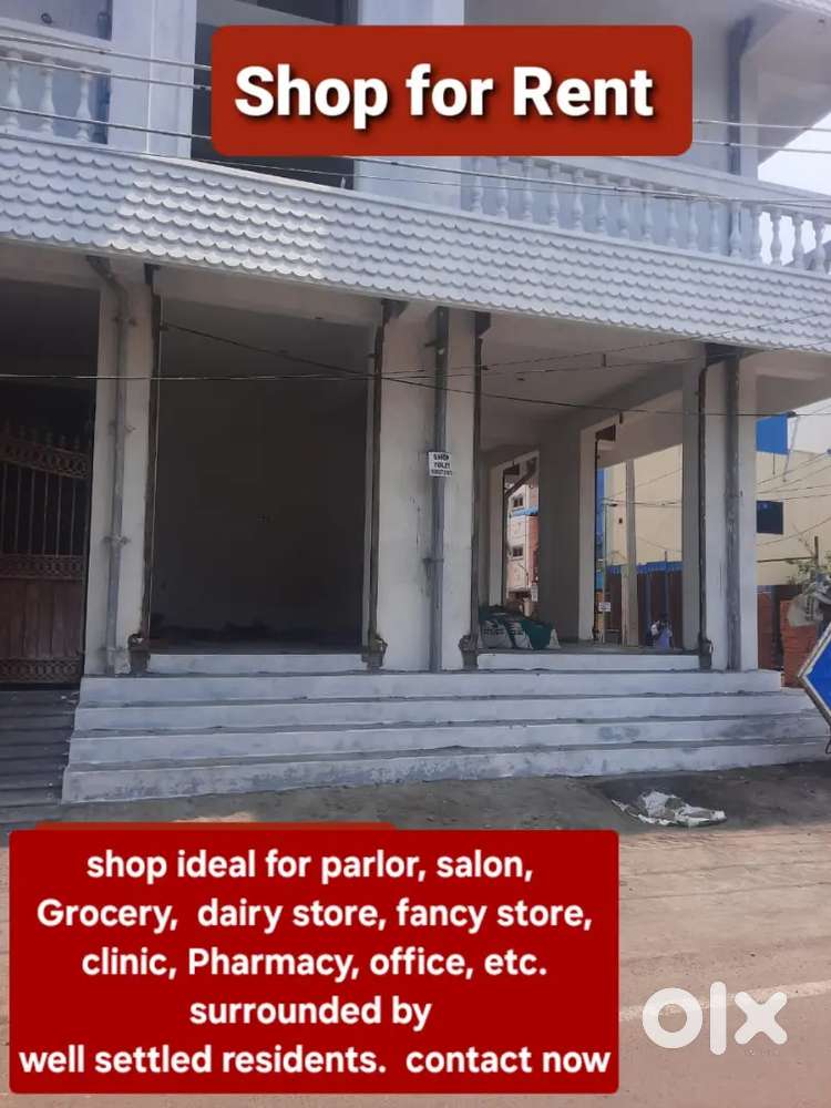 Shop for rent in Mathur. 3 shops available. CORNER SHOP AVAILABLE