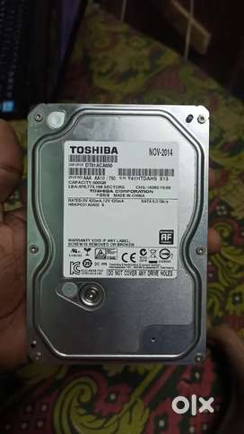 TOSHIBA HARD DRIVE 500 GB
