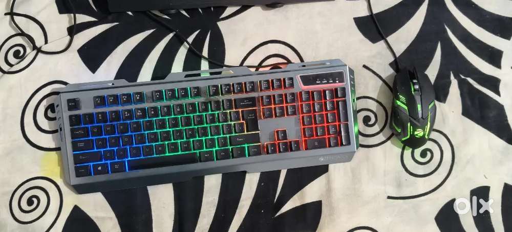 Zebronics keyboard and mouse