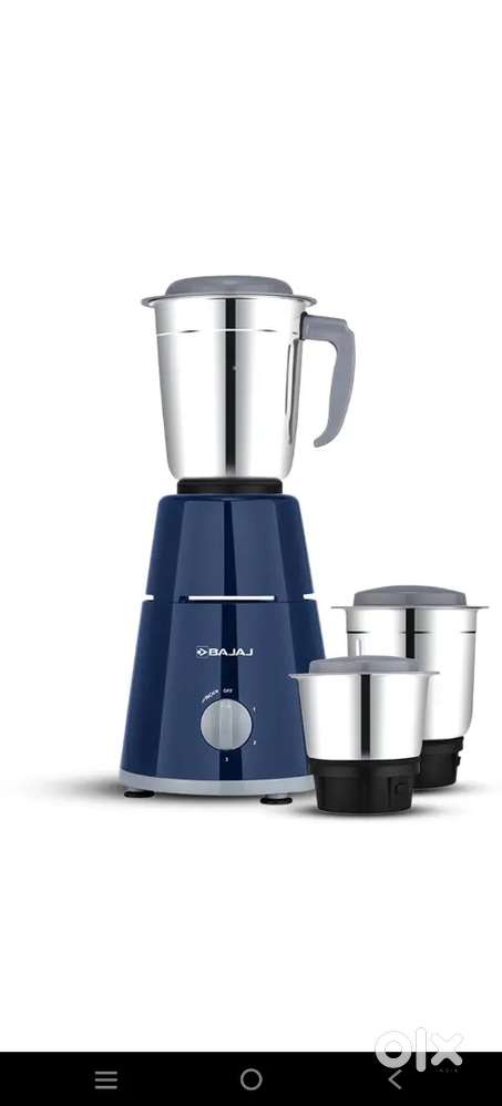 Bajaj GX1 500w mixer grinder new