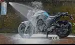 Water wash job in YAMAHA SHOWROOM