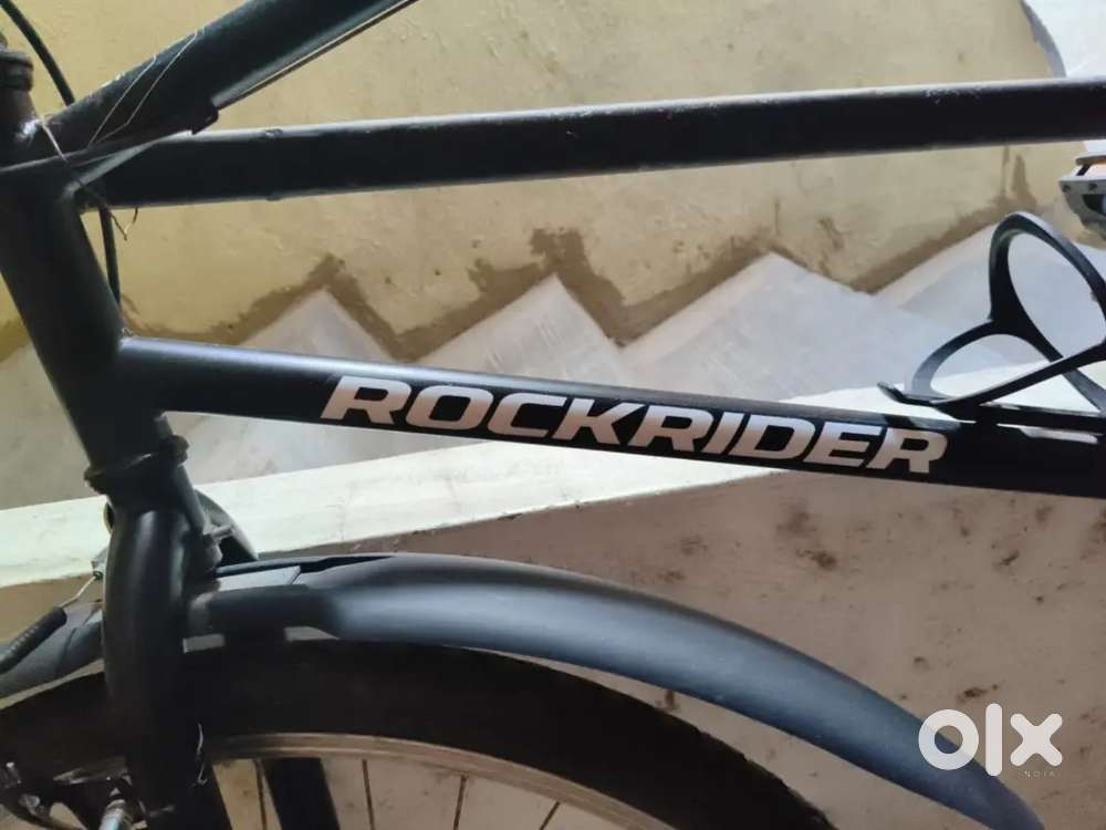 BTwin Rockrider Mountain Bike Black