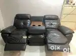 Sofa with recliner