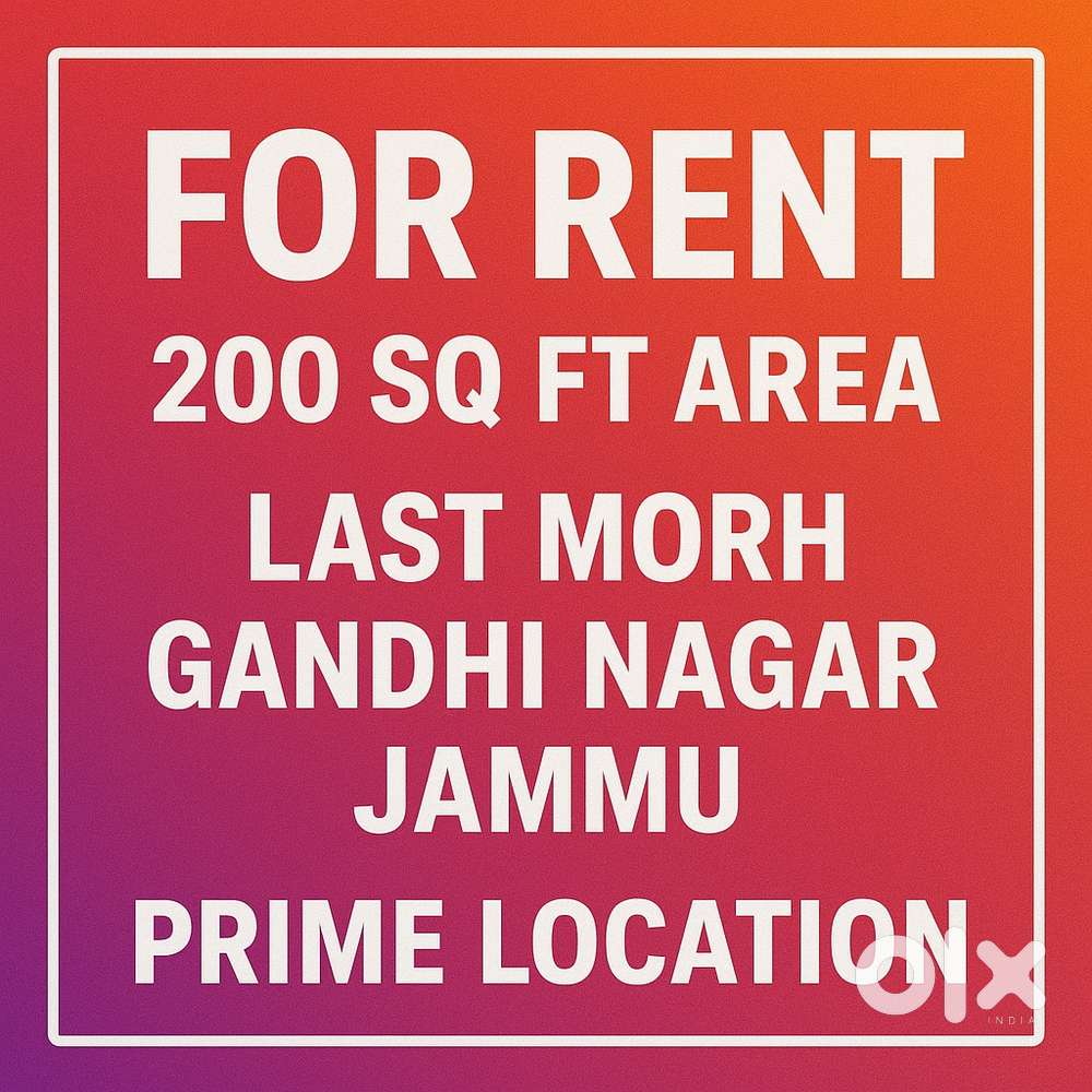 Best commercial shop in prime location ,running market road gandhi ngr