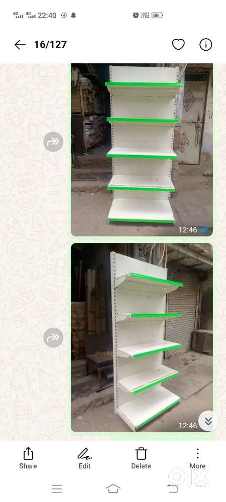 Grocery Display Rack