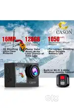 Cason CS6 bike camera with 128gb sd card