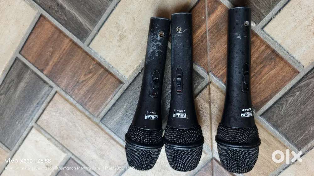 jts tk600 (5) pis ahuja aud411 (3)pis available mic