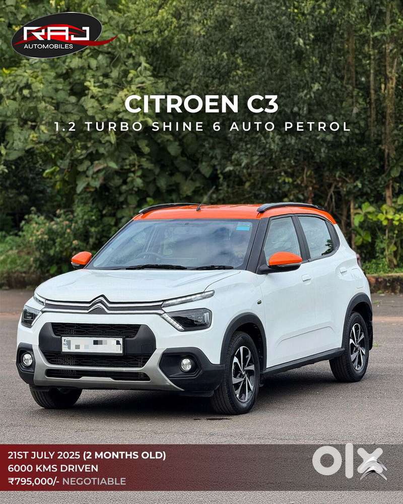 Citroen C3 Shine X 1.2 Turbo AT, 2025, Petrol
