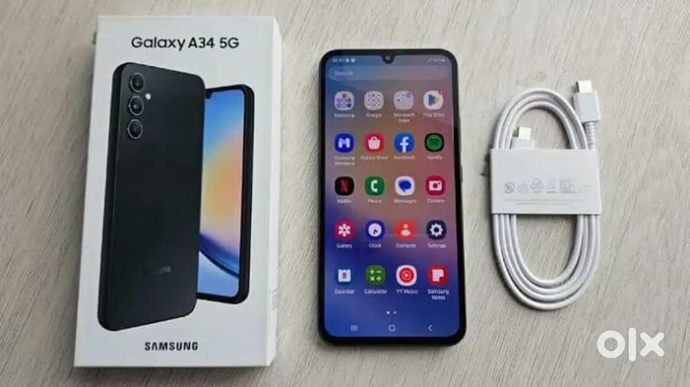 SAMSUNG A34 REFURBISHED ( 8 GB RAM AND 128 GB STORAGE)