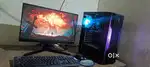 A gaming pc//RGB computer//