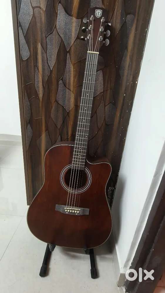 Acoustic Guitar with accessories