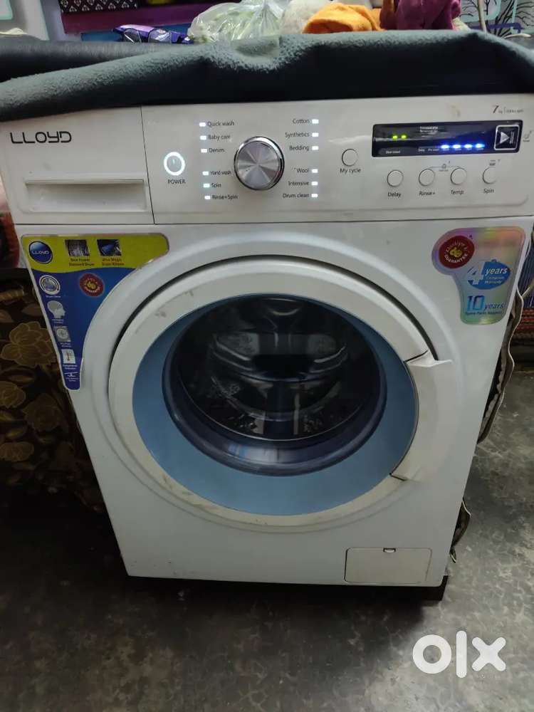 Lloyd fully automatic front load washing machine 7kg
