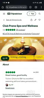 Full body massage centres