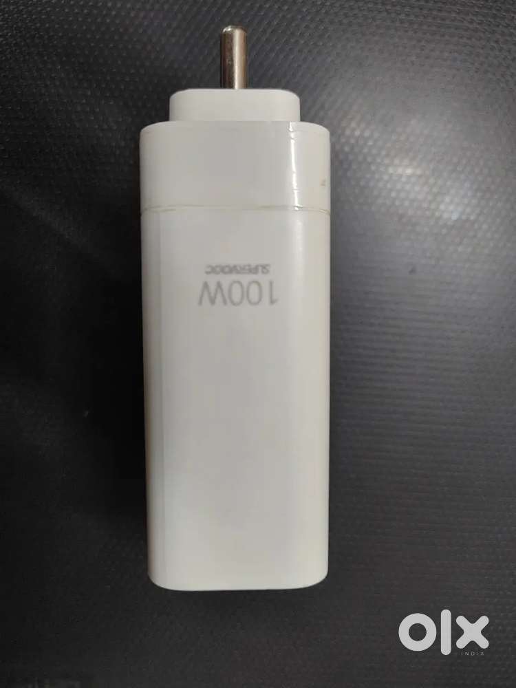 OnePlus supervooc 100w original charger with cable.